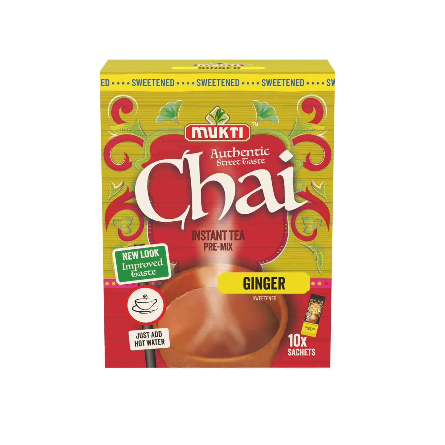 🌿 Ginger Chai (Sweetened)